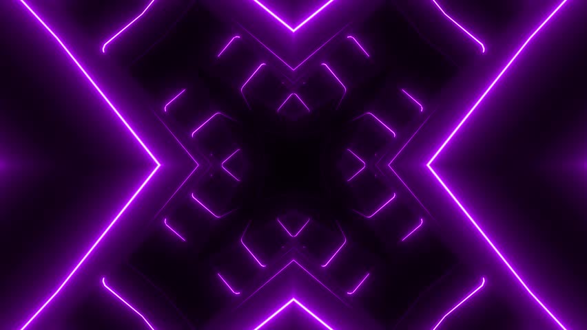 This stock motion graphics video includes a clip of a Neon Background