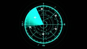An air traffic control tower equipped with radar icon animation. High-tech radar scanner for flight coordinates between countries and continents.	 - Powered by Shutterstock - Get 15% off with code: PIKWIZARD15