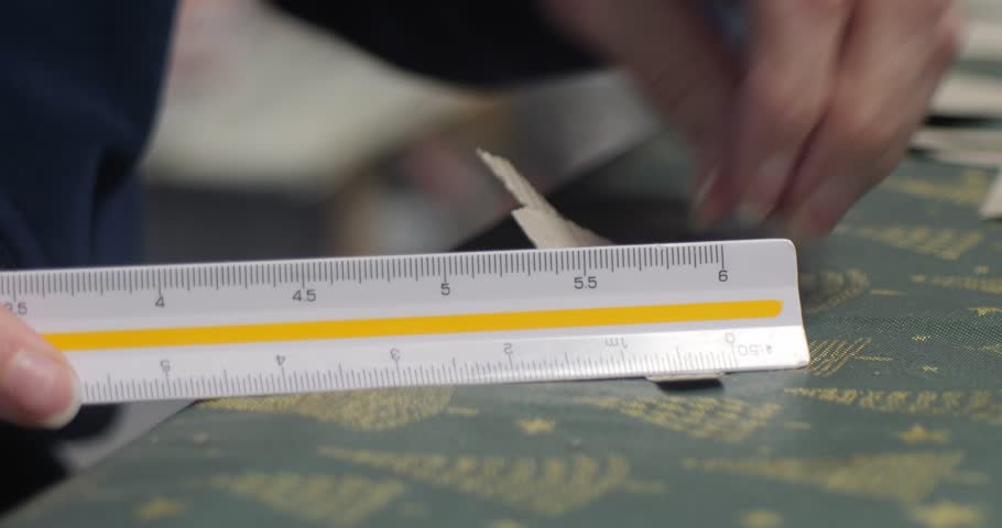 Assembling cardboard game at home 4K video