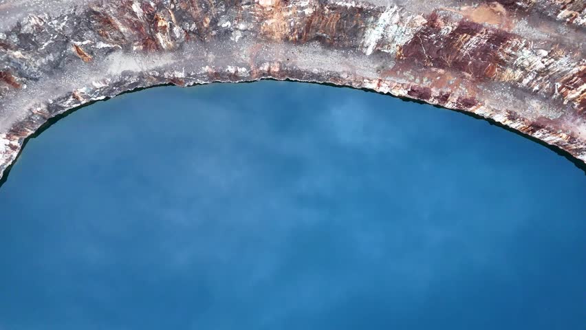 The Mary Kathleen open-cut uranium mine, which operated between 1956 and 1963 and again between 1975 and 1982. It produced millions of tonnes of uranium ore, one of Australia’s oldest mines.