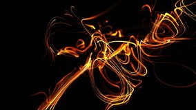 Abstract Particle Motion Graphics: Curled, Glowing Lines Form Swirling Patterns in a Fast-Paced, Energy-Filled 3D Animation. - Powered by Shutterstock - Get 15% off with code: PIKWIZARD15