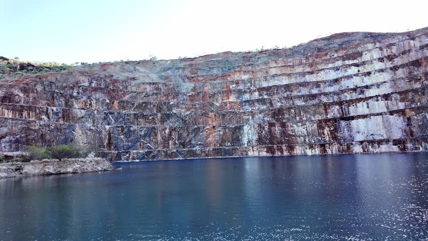 The Mary Kathleen Uranium Mine. The Mary Kathleen open-cut uranium mine, which operated between 1956 and 1963 and again between 1975 and 1982. It produced millions of tonnes of uranium ore, one of Aus