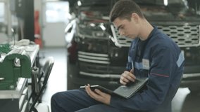 Mechanic Performing Car Diagnostics with Laptop - Powered by Shutterstock - Get 15% off with code: PIKWIZARD15