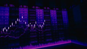 Stock Market trend analysis, background loop animation - Powered by Shutterstock - Get 15% off with code: PIKWIZARD15