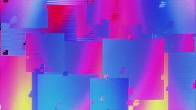 Colorful abstract digital glitch effect featuring neon shades of blue, pink, and red with pixelated distortion and futuristic vibes. - Powered by Shutterstock - Get 15% off with code: PIKWIZARD15