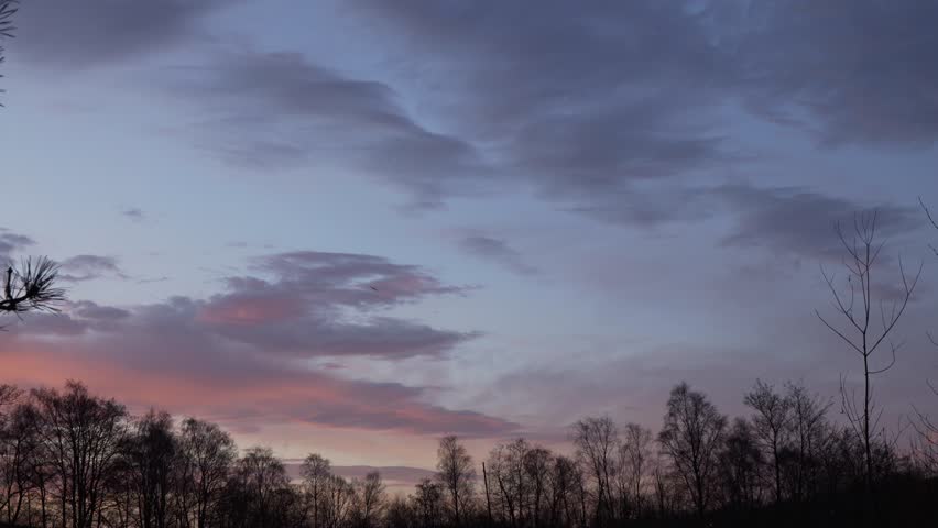 Vibrant Early Morning Sky with Soft Hues