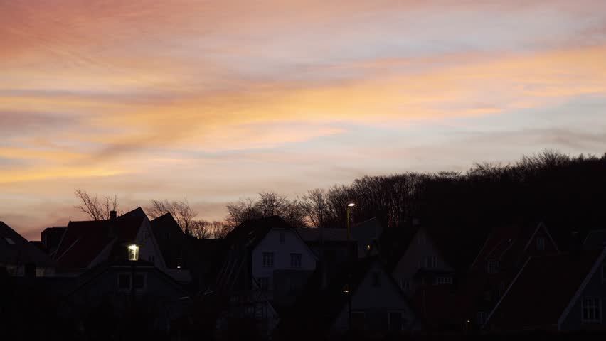 Vibrant Early Morning Sky with Soft Hues