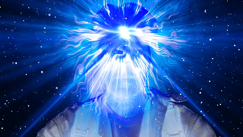Head silhouette Opening the Third Eye chakra