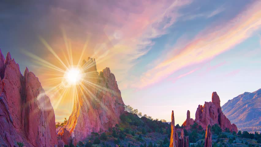  Garden of the Gods in Colorado Springs, Colorado