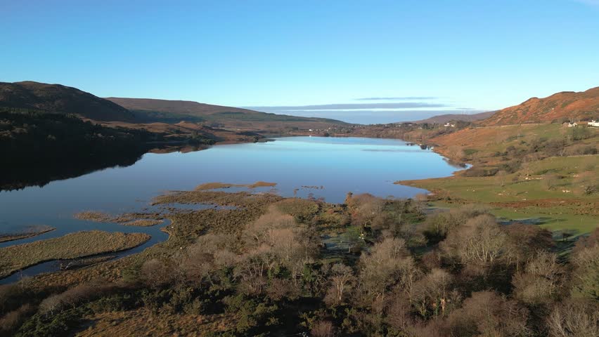 Dunlewy Church Co. Donegal - Ireland - 4K Cinematic Drone Footage 01