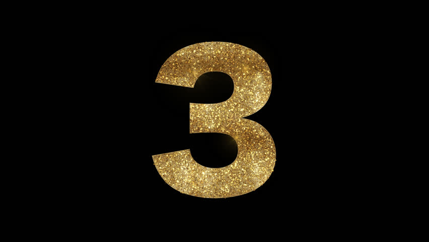 Golden shimmering numbers, alpha channel