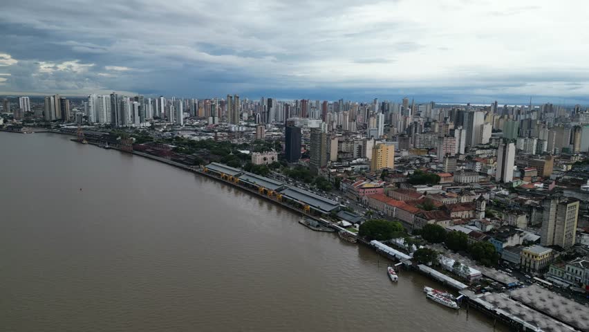 Ver-o-Peso Market Dock Station  Açaí Fishing Boats Belém Pará Brazil Cultural Tourism Port Architecture Gastronomy Amazon Handicraft Boat Traditional Historical Heritage Photography Travel Tour Vessel