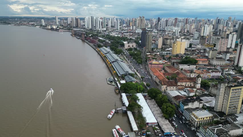 Ver-o-Peso Market Dock Station  Açaí Fishing Boats Belém Pará Brazil Cultural Tourism Port Architecture Gastronomy Amazon Handicraft Boat Traditional Historical Heritage Photography Travel Tour Vessel