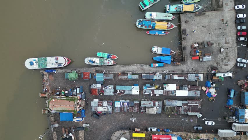 Ver-o-Peso Market Dock Station  Açaí Fishing Boats Belém Pará Brazil Cultural Tourism Port Architecture Gastronomy Amazon Handicraft Boat Traditional Historical Heritage Photography Travel Tour Vessel