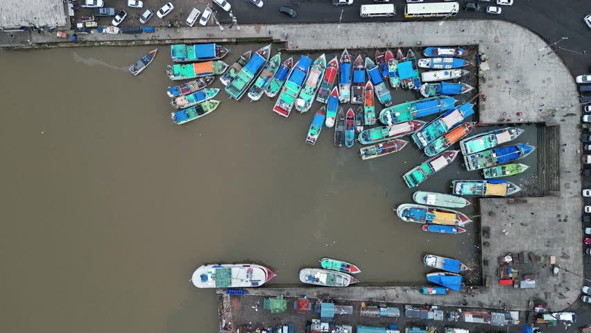 Ver-o-Peso Market Dock Station  Açaí Fishing Boats Belém Pará Brazil Cultural Tourism Port Architecture Gastronomy Amazon Handicraft Boat Traditional Historical Heritage Photography Travel Tour Vessel