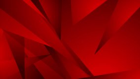 Bright red low poly abstract corporate geometric background. Seamless looping motion design. Video animation Ultra HD 4K 3840x2160 - Powered by Shutterstock - Get 15% off with code: PIKWIZARD15