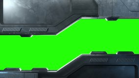 HD animation of sci-fi door with green screen - Powered by Shutterstock - Get 15% off with code: PIKWIZARD15