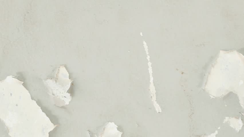 visual rough texture of concrete wall with paint peeling badly.
