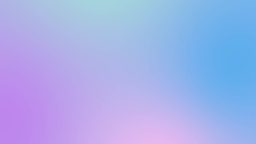 Cute vibrant colorful pastel gradient color changing animation background, smooth slow modern blurry wallpaper