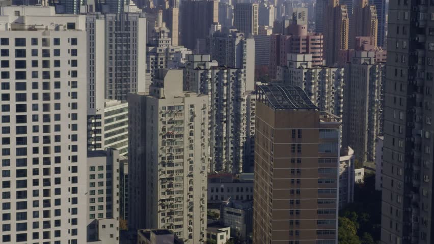 Shanghai High-Rises and Residential Buildings
A blend of modern skyscrapers and residential structures in Shanghai’s skyline.