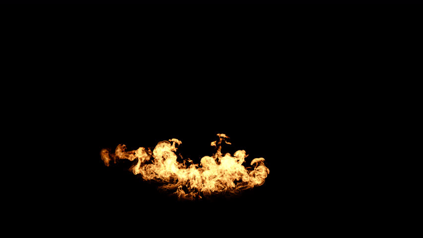 Oil Fire On Ground VFX