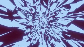 Background Blue and purple light shards swirl in a vortex creating a mesmerizing cosmic tunnel - Powered by Shutterstock - Get 15% off with code: PIKWIZARD15