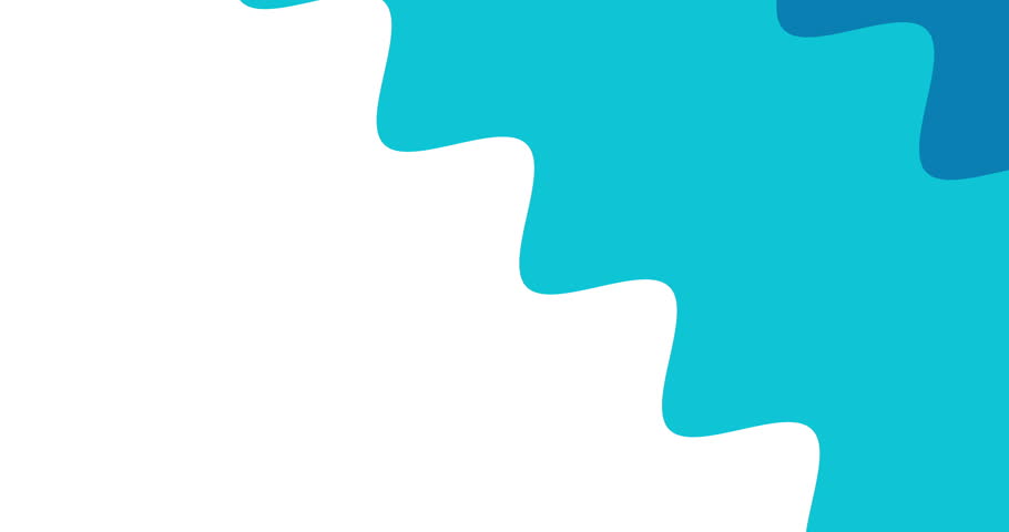 Colourful and modern simple wave transition for video. Loop wavy transition, opener, or ending for video.