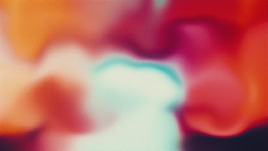 Deeply Saturated Abstract Background with Blurry Orange Red and Blue. Rich Colors and Soft Texture for Creative Projects