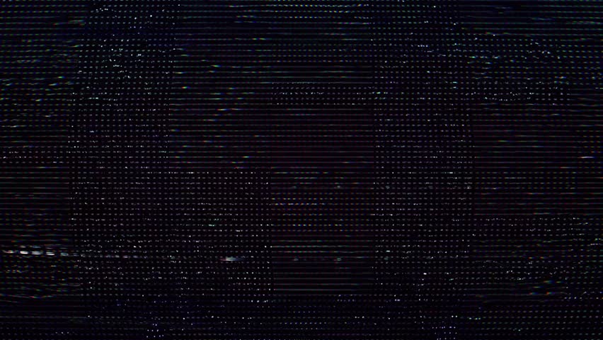 Techno Retro Cyberpunk, Monitor Screen, Noise Screen Texture.