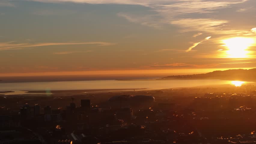 Aviva Stadium 4K Cinematic Drone Footage Jan 2025 - Co.Dublin - Ireland - 02