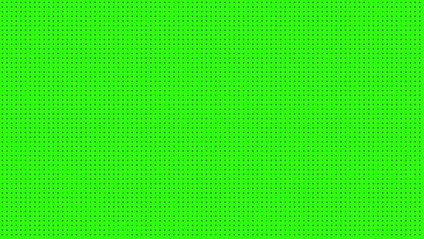 Green screen Dots and grid seamless looped animation. Halftone Duotone Animated pattern overlay. Radio waves opener, Dotted retro texture grunge background