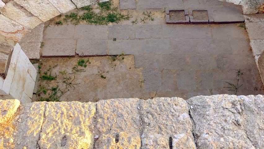 Smyrna Izmir Agora ancient city.