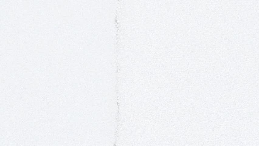 Realistic paper tear revealing green screen for video editing