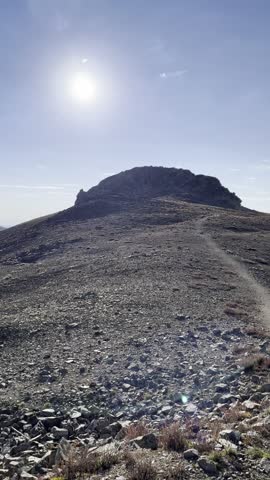 Hiking Mount Belford and Mount Oxford in the Sawatch Range of the Colorado Rocky Mountains, USA
