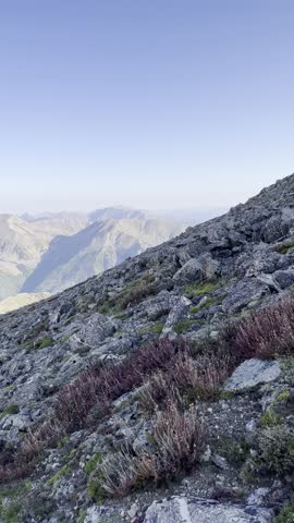 Hiking Mount Belford and Mount Oxford in the Sawatch Range of the Colorado Rocky Mountains, USA