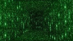 Futuristic Digital Matrix Tunnel: Green Binary Code Rain with Glowing Light and Abstract Data Flow – Perfect for Sci-Fi, AI, Big Data, and Cybersecurity Concepts - Powered by Shutterstock - Get 15% off with code: PIKWIZARD15