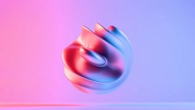 Abstract Fluid 3D Shape with Gradient Lighting - Powered by Shutterstock - Get 15% off with code: PIKWIZARD15
