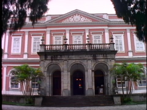 BRAZIL, 1998, Petropolis, Don Pedro Palace, front