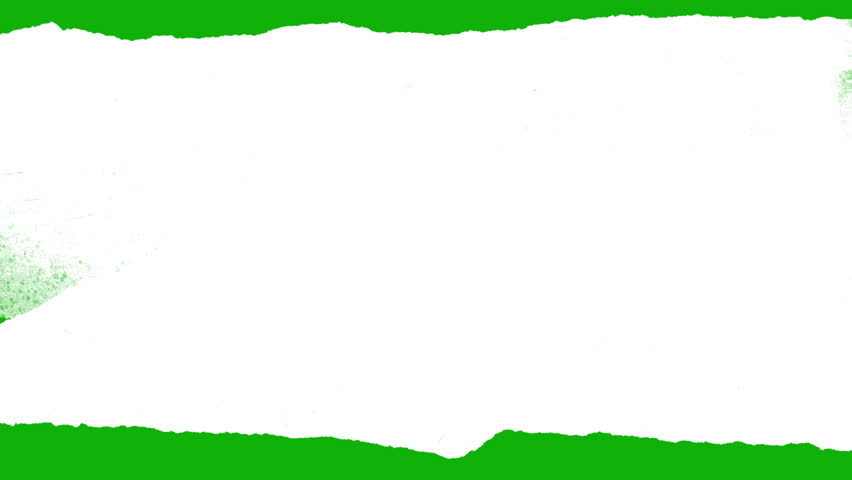 Torn Paper Effect on Green Screen with Key Color for Seamless 4K Transitions – Perfect for Video Editing Projects