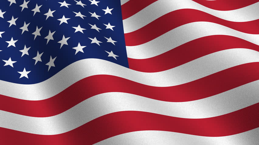 Usa Flag Waving in the Stock Footage Video (100% Royalty-free) 370720