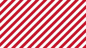 Candy cane background animation. Diagonal stripes seamless pattern. Peppermint wrapping texture. Red candy cane stripes. Seamless animation - Powered by Shutterstock - Get 15% off with code: PIKWIZARD15