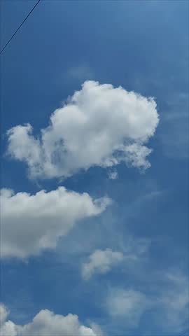 jakarta, the clouds run beautifully