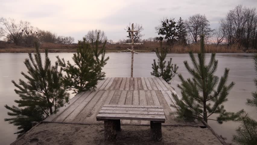 Christian tradition of blessing water at baptism