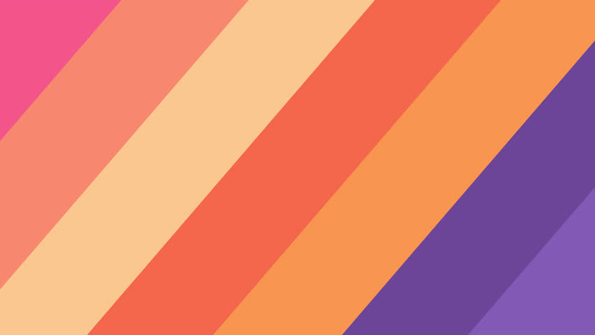 2d Abstract shape transition animation video on transparent background