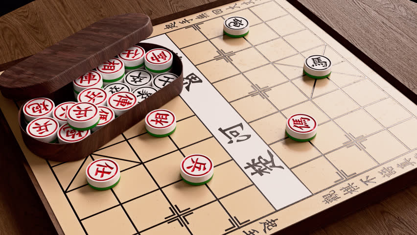 
Chinese Chess Board 2, Animation.Full HD 1920×1080. 08 Second Long,