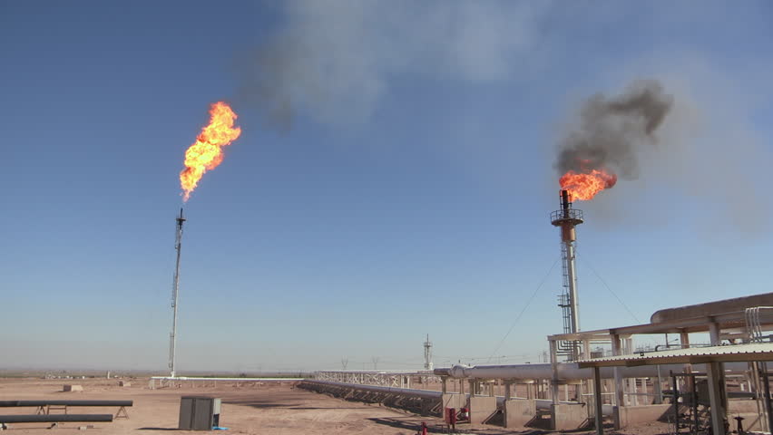 Flares, WS, Khormala Oil Field, Iraqi Kurdistan