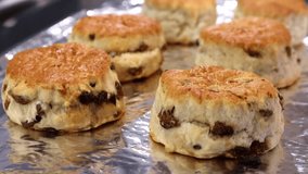 Fruit Scones Pastries Delicious Snack Baked British Traditional Gourmet Food - Powered by Shutterstock - Get 15% off with code: PIKWIZARD15