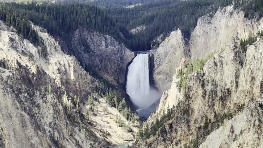 Valley In Yellowstone National Park