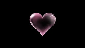3D heart icon, moving animated video - Powered by Shutterstock - Get 15% off with code: PIKWIZARD15