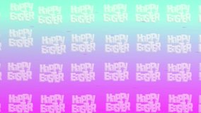 Easter Sale inflated 3d text in blue pastel purple background display for promotions. 3D Illustration - Powered by Shutterstock - Get 15% off with code: PIKWIZARD15